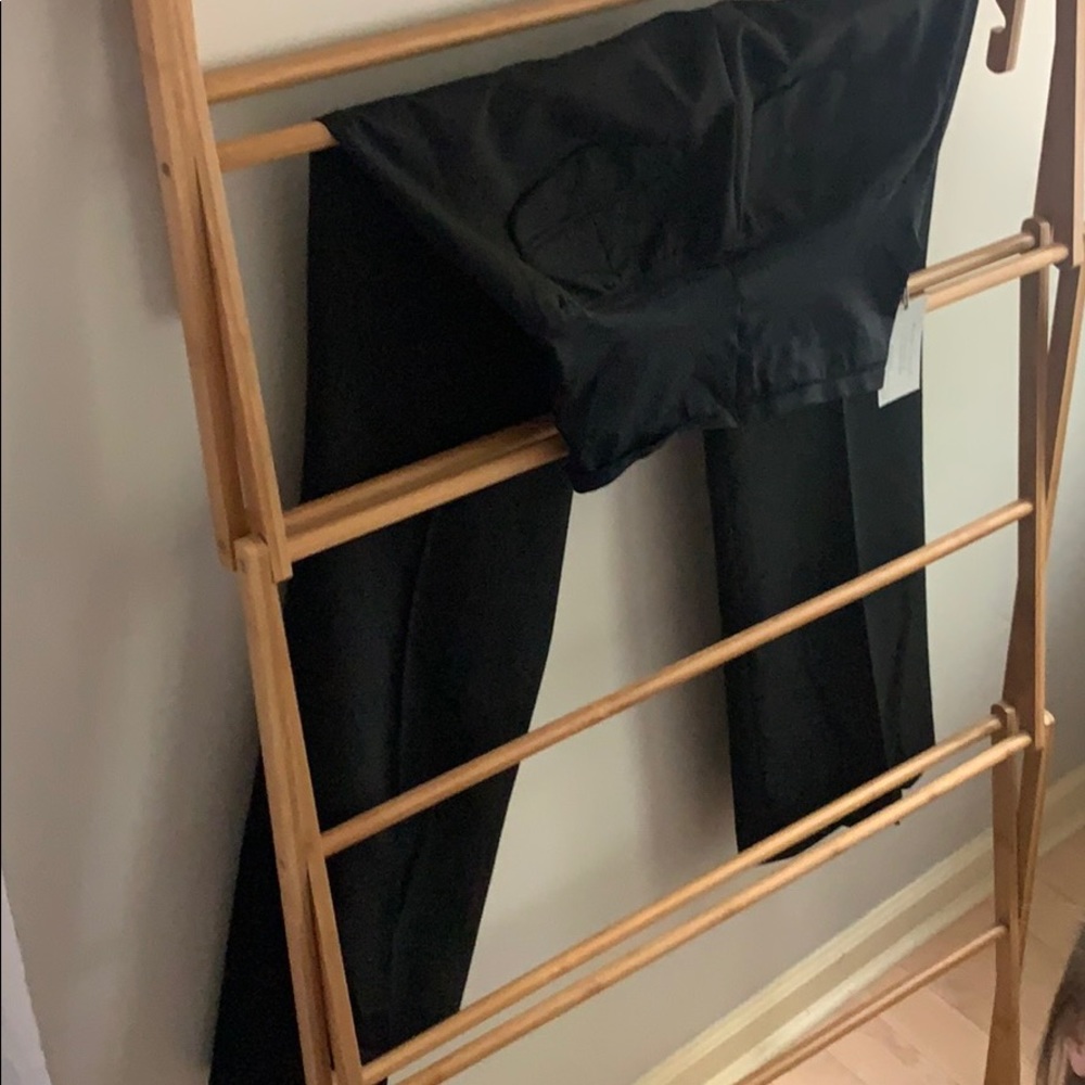 Gap maternity black boot cut pants